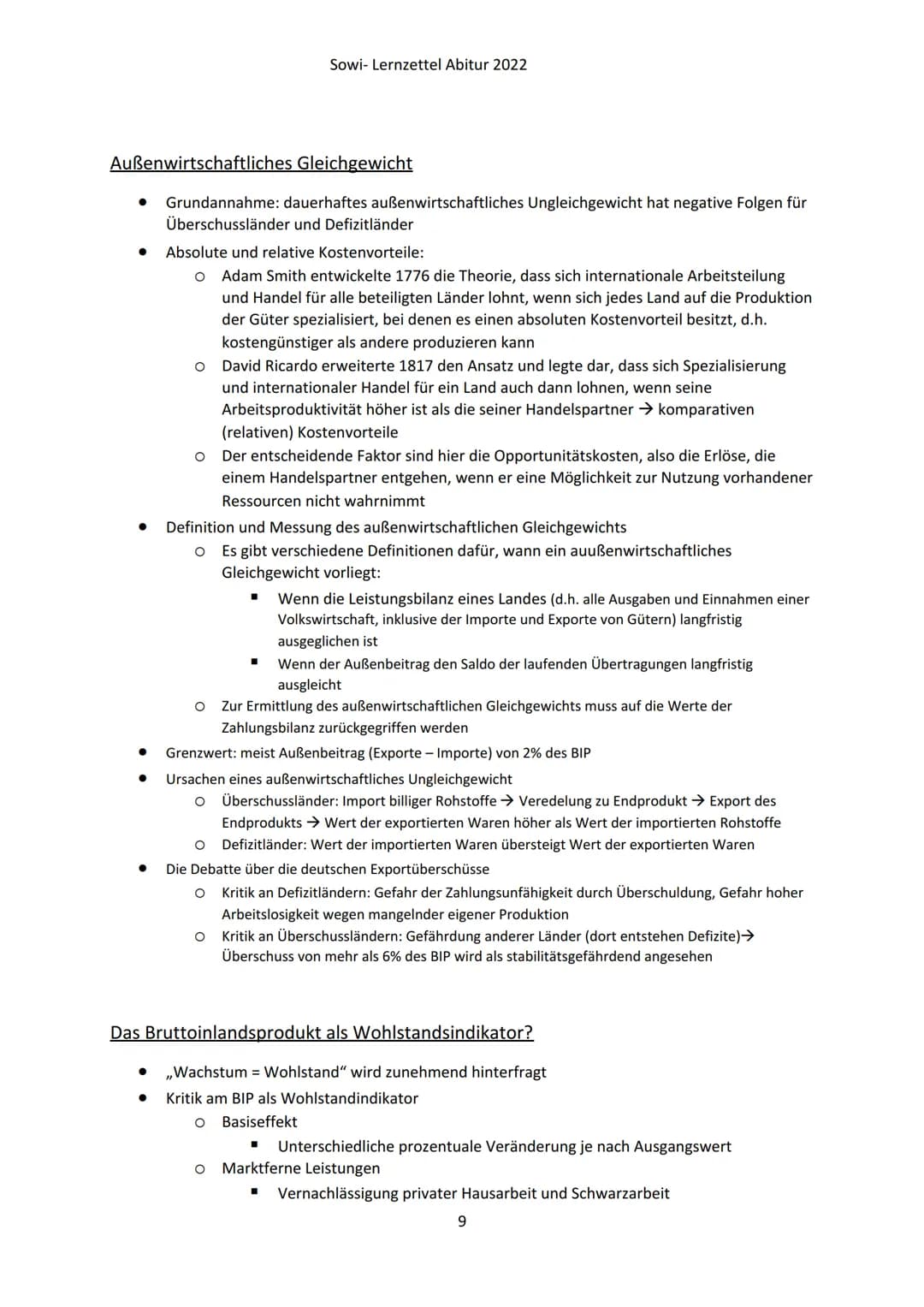 Stabilitäts- und Wachstumsgesetz
●
Gilt seit 1967 in der Bundesrepublik Deutschland
Fasst wirtschaftspolitische Ziele der sozialen Marktwirt