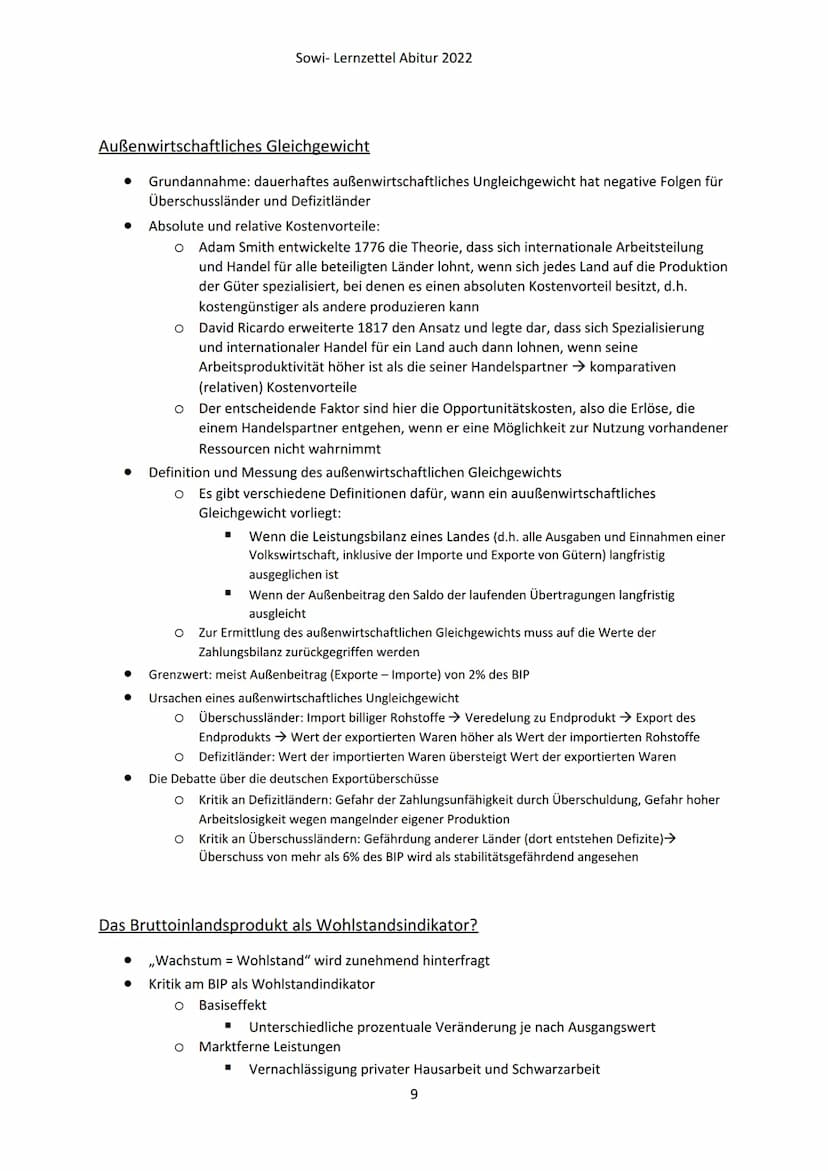 Stabilitäts- und Wachstumsgesetz
●
Gilt seit 1967 in der Bundesrepublik Deutschland
Fasst wirtschaftspolitische Ziele der sozialen Marktwirt