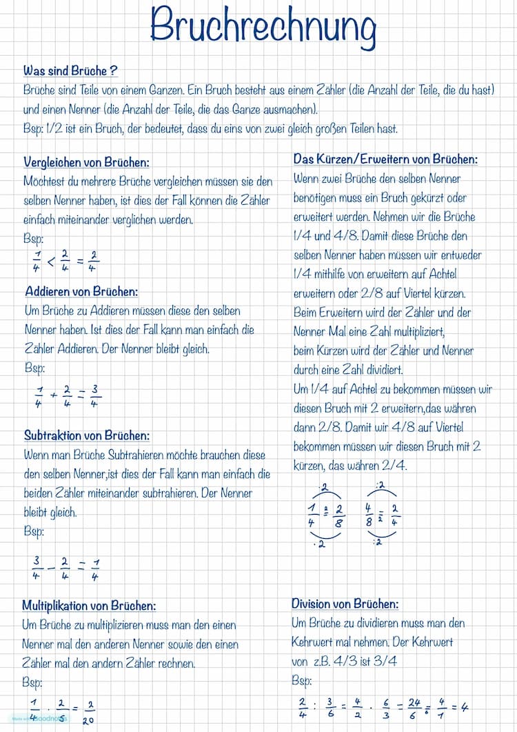 Know Mathe-Bruchrechnung  thumbnail