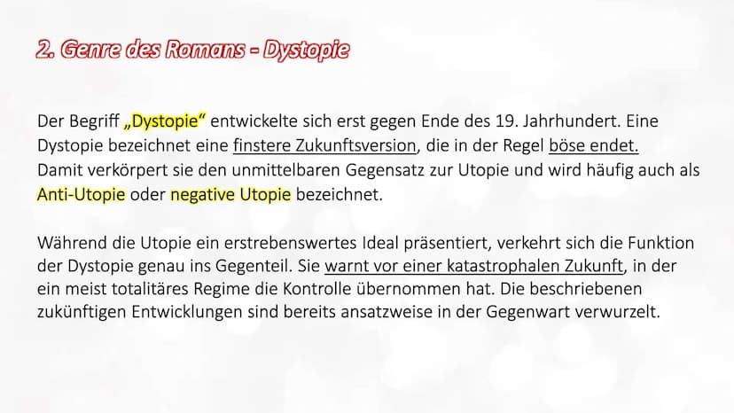 1984-George Orwell
1. Autor - George Orwell
2. Genre - Dystopie
3. Inhalt
3.1 Zusammenfassung
3.2 Charaktere
3.3 Das System
3.3.1 Ozeanien
3