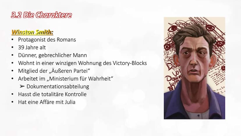 1984-George Orwell
1. Autor - George Orwell
2. Genre - Dystopie
3. Inhalt
3.1 Zusammenfassung
3.2 Charaktere
3.3 Das System
3.3.1 Ozeanien
3