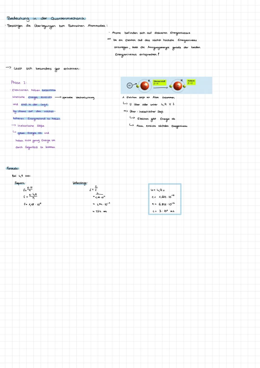 Franck - Meris - Versuch

Erstmals 1911 - 1914

James Franck
belegt die Existen von diskreten Energieniveaus in Atomen (Alome können nur gan