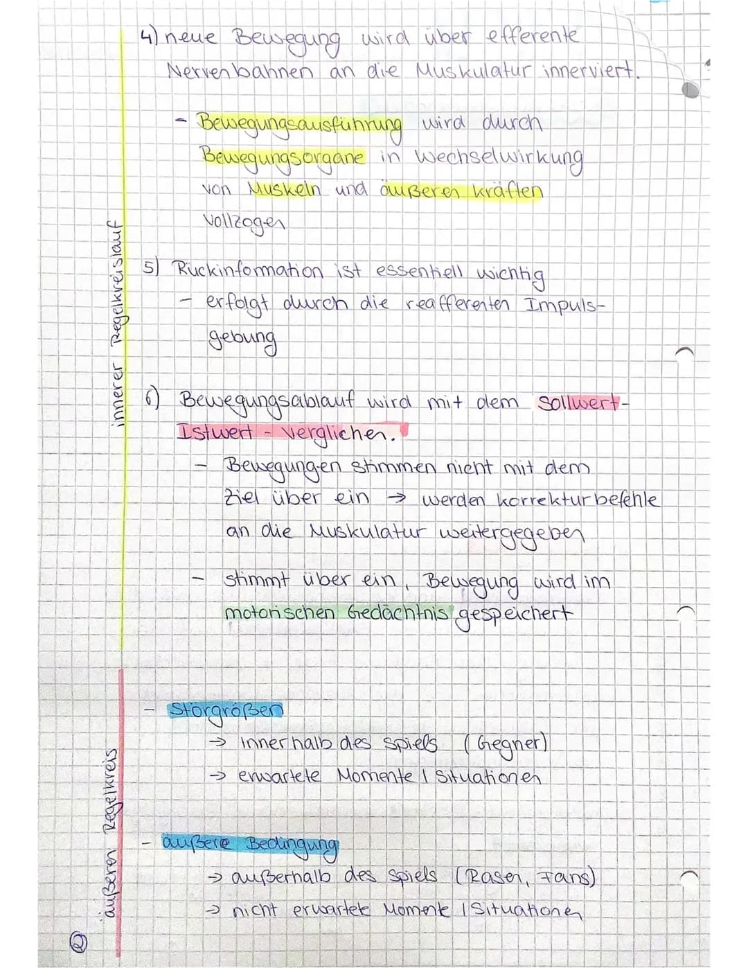 a
T
11
innever Regelkreislauf
SPORT LK
Regelkreislaufmodell
afferente Impulsgebung
Steuerung-Regelung
Klausur Nr. 2
Storgröße
Handlungsziel
