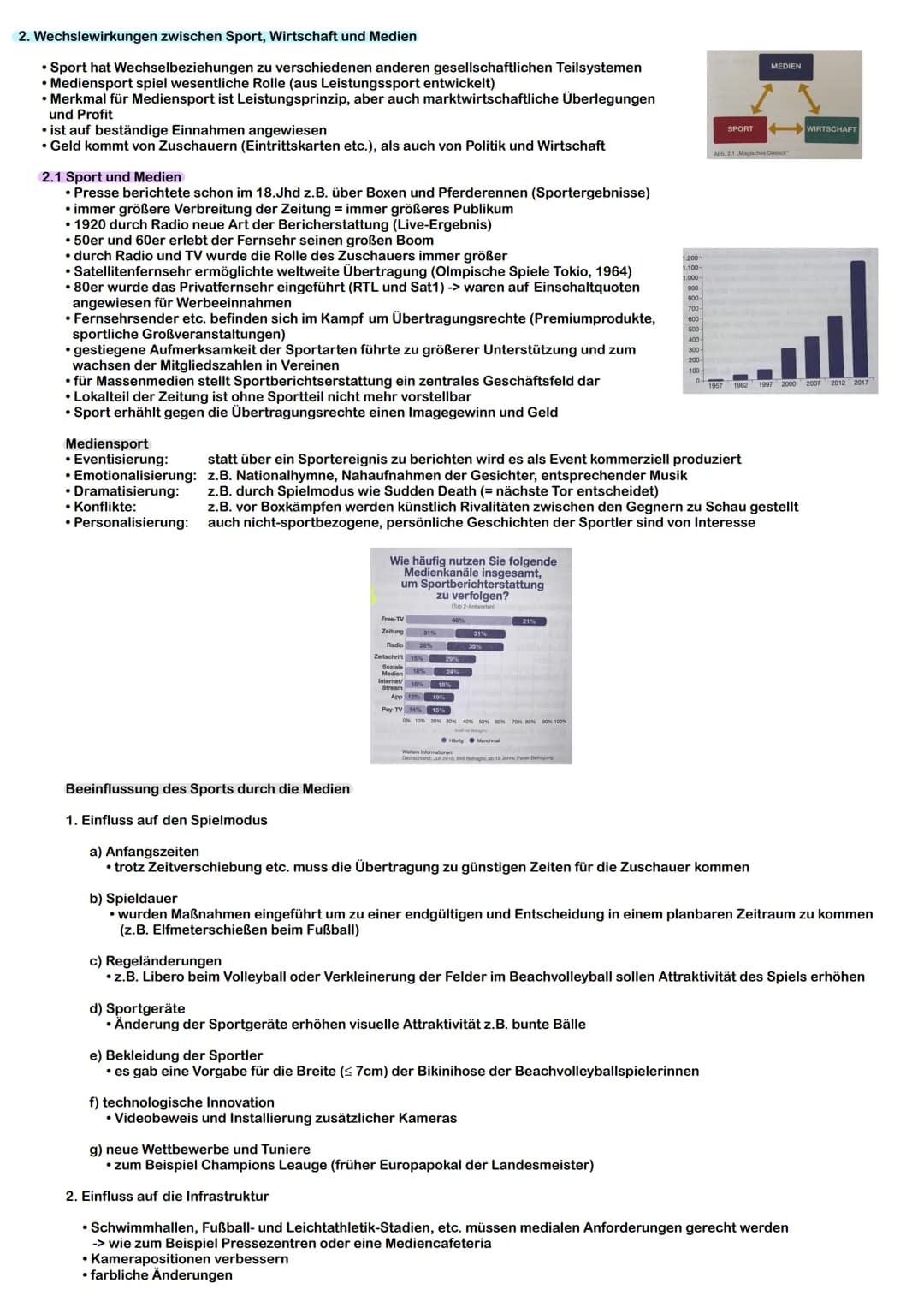 651
$18
SPORT UND GESELLSCHAFT
CENTRAL Sport und Gesellschaft
1. Entwicklung und Funktion des Sports
• Sport spielt in der modernen Gesellsc