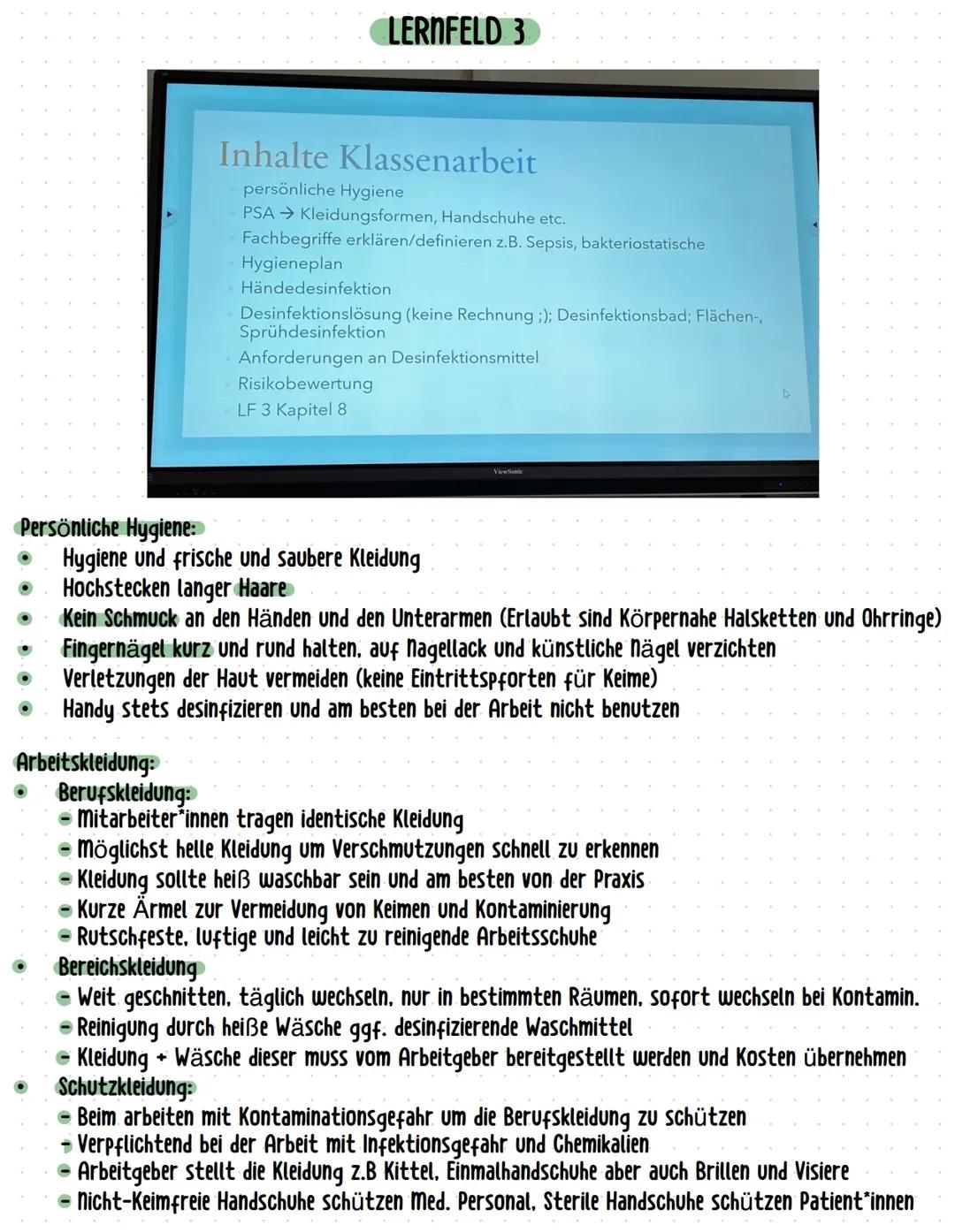 Lernfeld 3 MFA Ausbildung 1. LJ