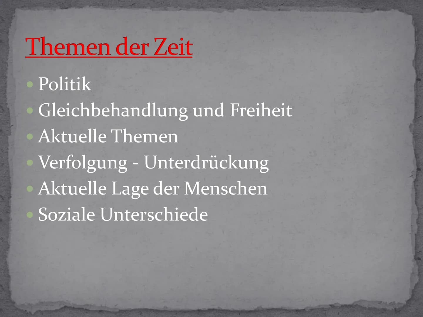 Vormärz
FOLL Gliederung:
Allgemeines
• Geschichtlicher Hintergrund
Gesellschaftliches Leben
Entwicklung der Literatur
Wichtige Vertreter der