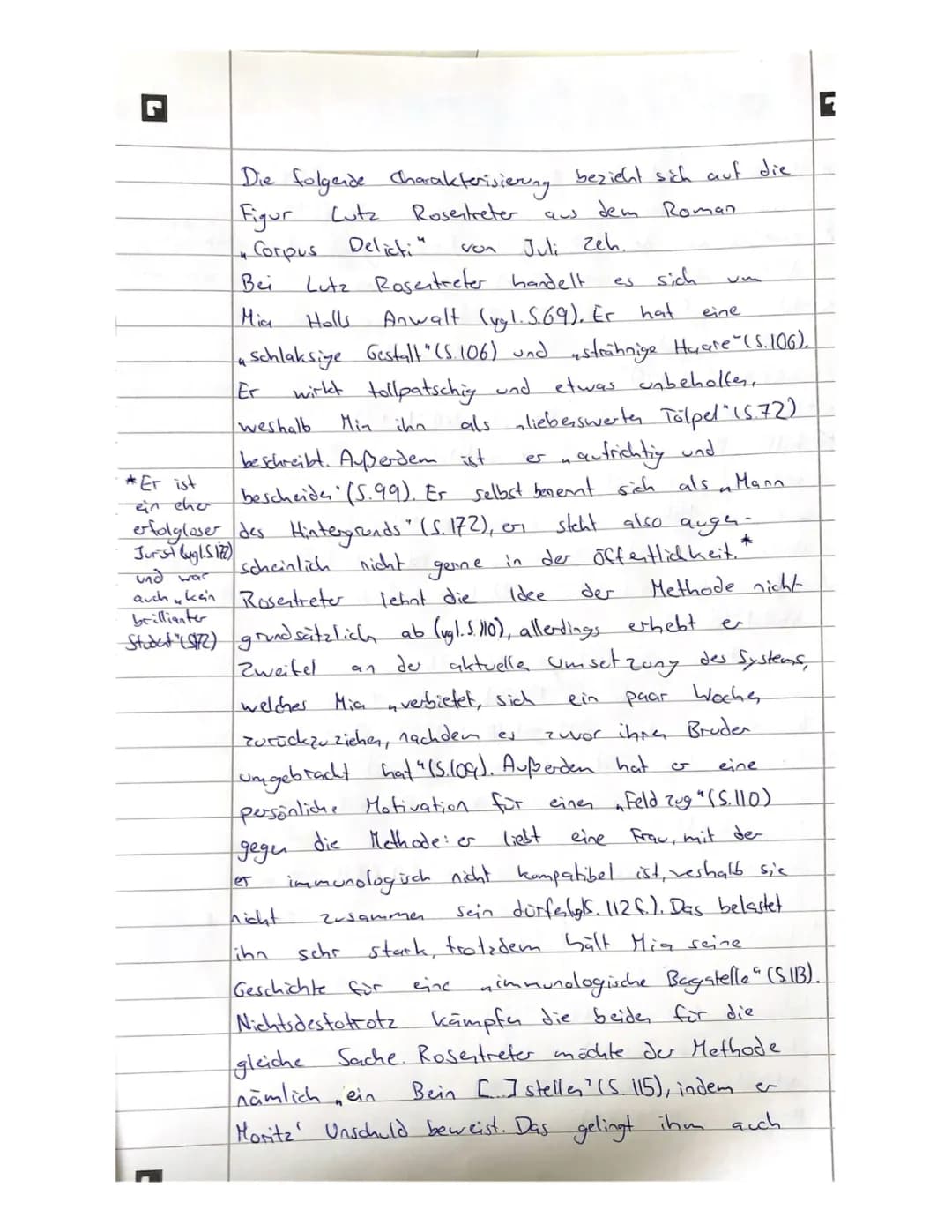 Corpus Delicti Charakterisierung: Lutz Rosentreter und seine Freundin
