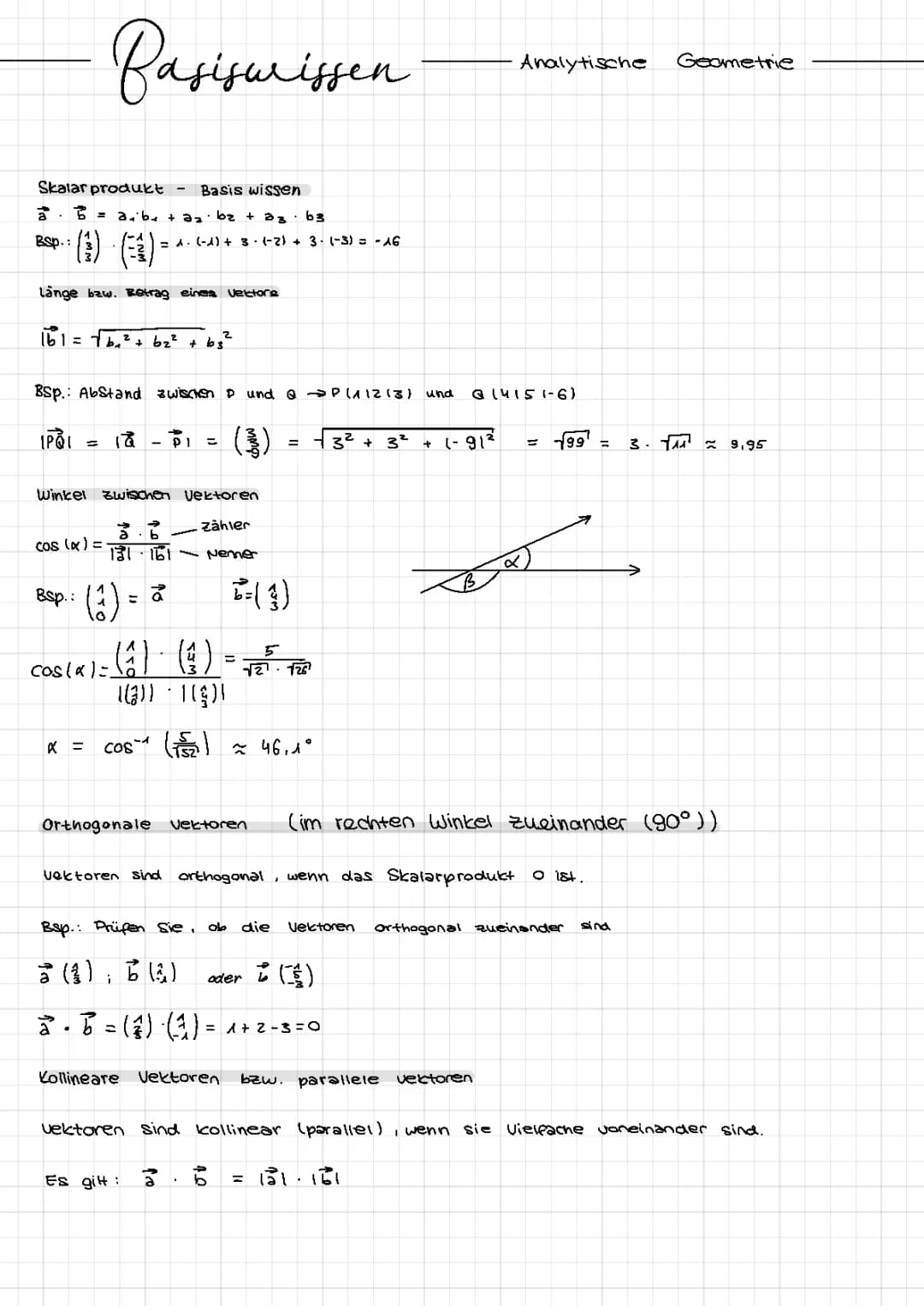Abitur 2022 Analytische Geometrie