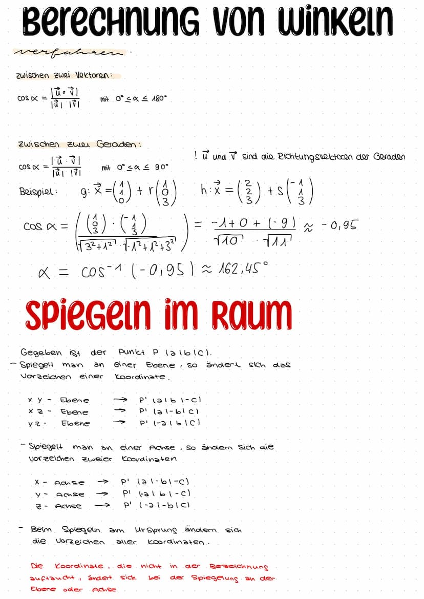 Skalar produkt
Basis wissen
3. b = a₁ b₁ + a₂ b₂ + 23 63.
Bsp.:
(1)-(1)-
länge bzw. Betrag eines Vektors
161=
IPOI
=
cos (x) =
Bsp..
Basiswi