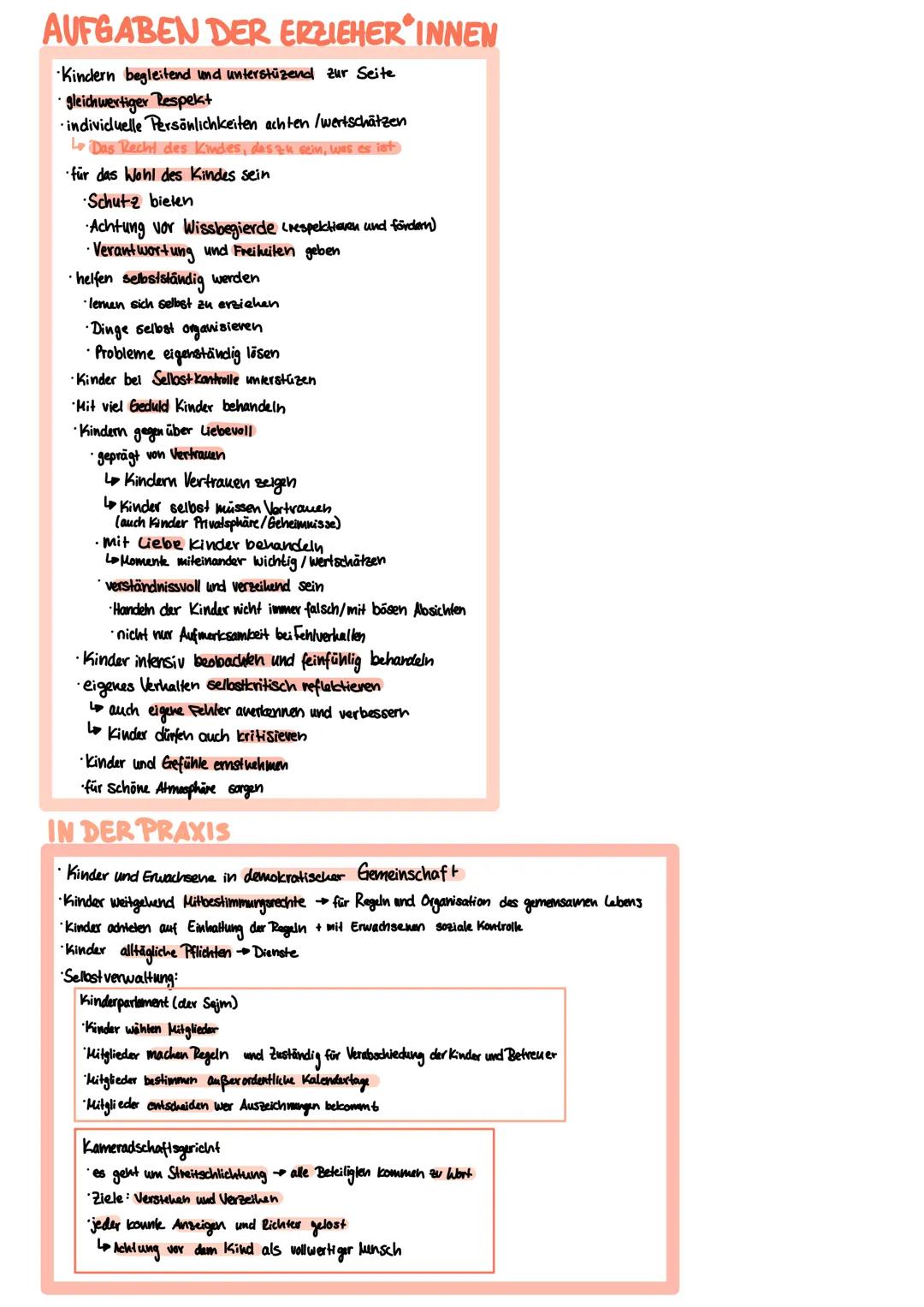 Janusz Korczak und die Pädagogik der Achtung: Kinderrechte und Erziehung