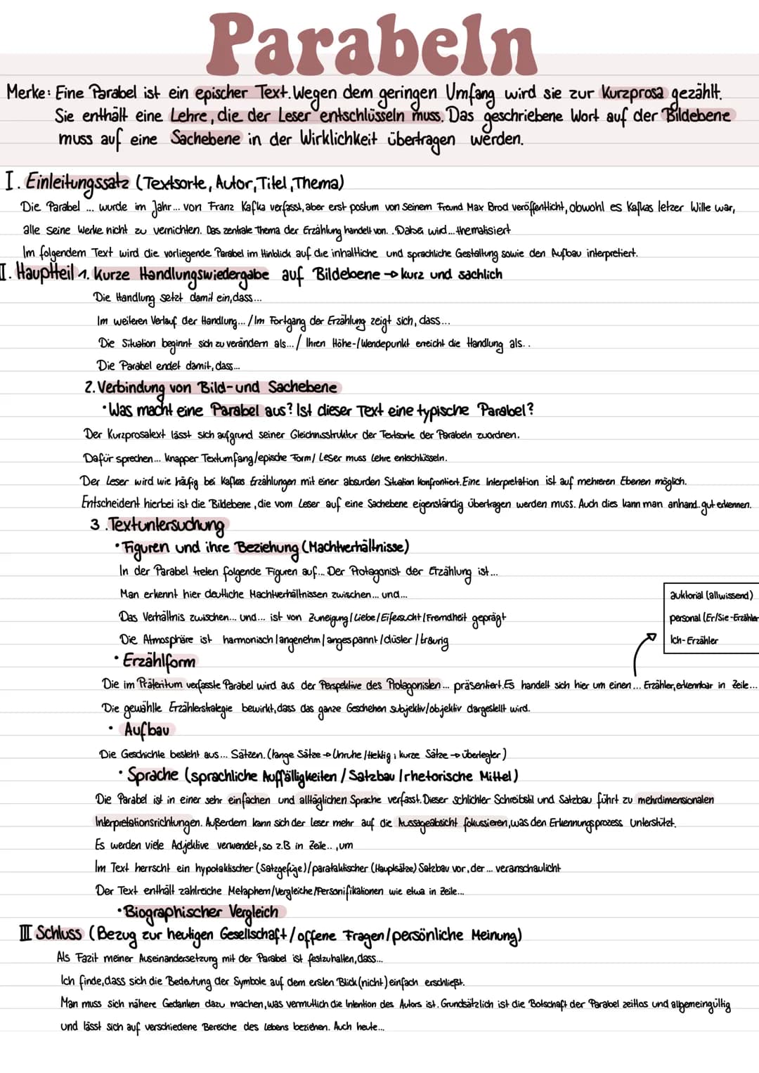 →
Franz Kafka
Biographie
→ wichtigsten deutschsprachigen Erzähler des 20. Jahrhunderts
• Geburtsstadt Prag, w
→ er war Sohn einer wohlhaboen