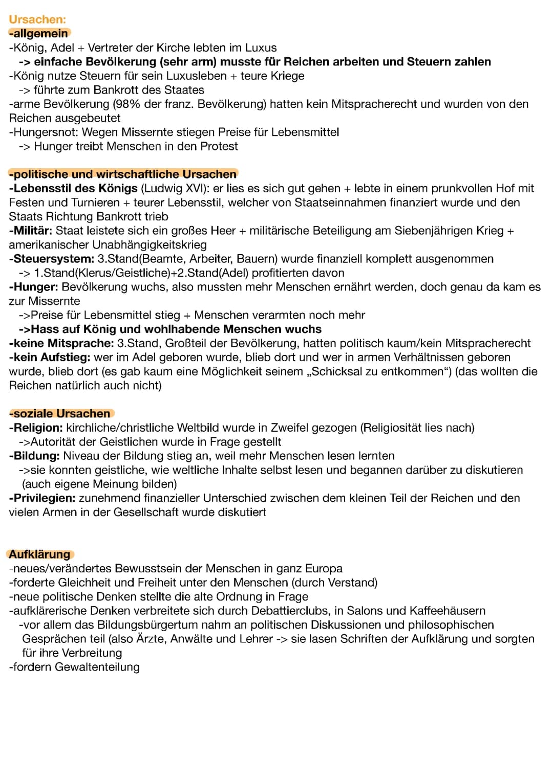 Die Ursachen und Phasen der Französischen Revolution – Einfach erklärt!