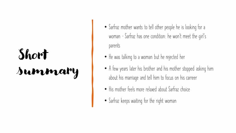 Chapter 6:
Better Days
Kristine Hensel Sarfraz and
relationships
His parents want him to have an arranged
marriage and to find a respectable