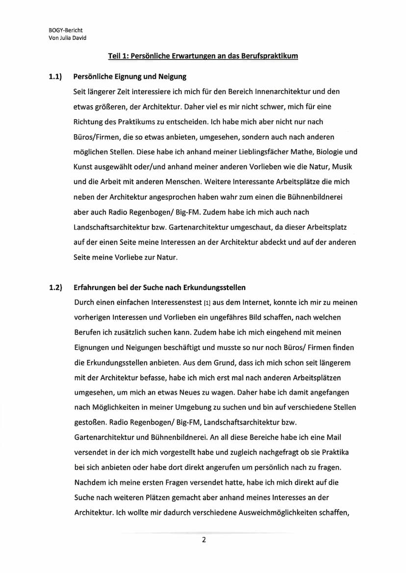 -Vor und Nachname
-Adresse
-Postleitzahl
Architektur/
Bauingenieurin
Bogy Bericht
vom 21.02 bis 25.02.
Caterpillar Energy Solutions GmbH
Car