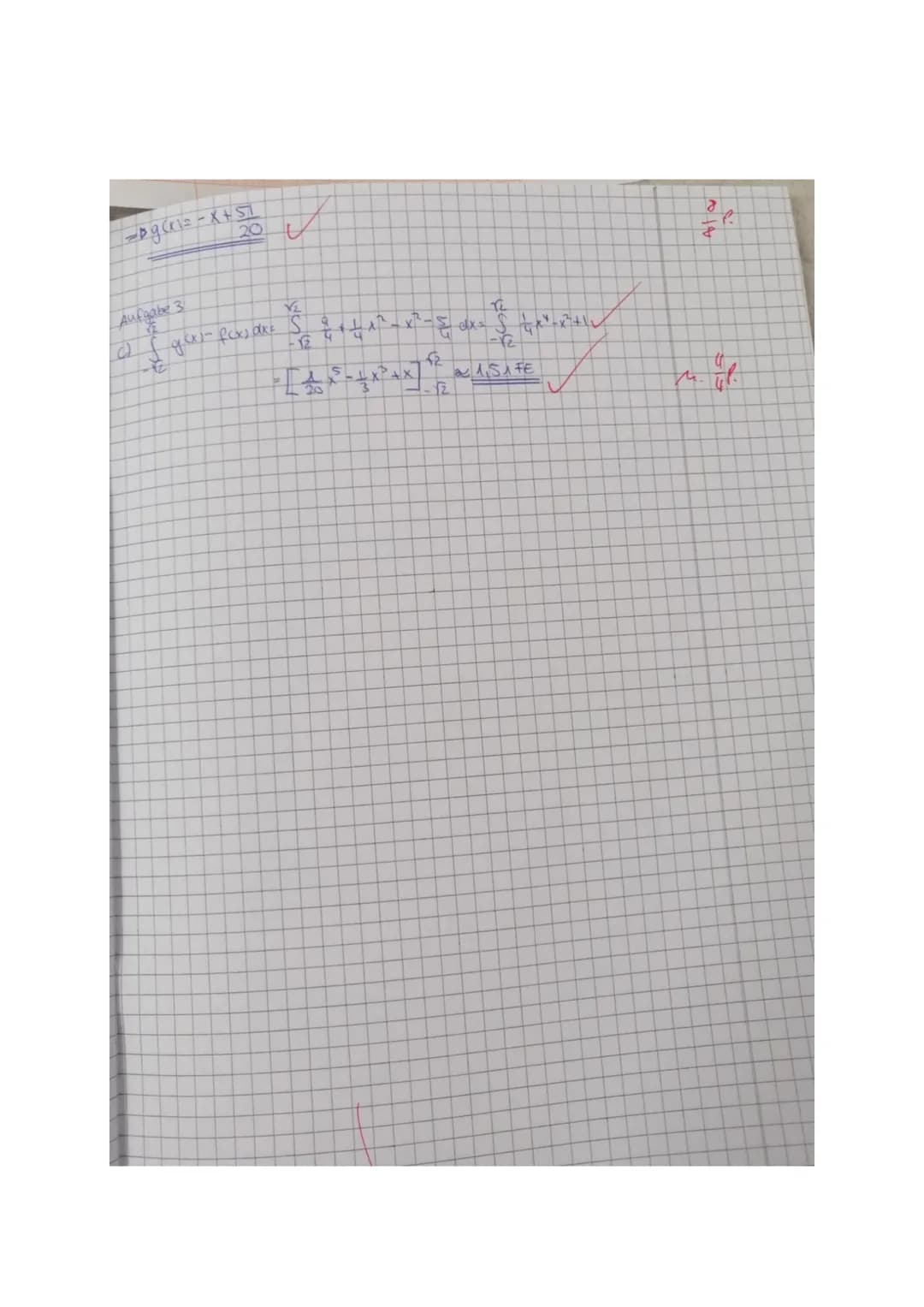 ZP
15 14 13 12
3221
10
2
1. a) Ermitteln Sie jeweils eine Stammfunktion !
b) Berechnen Sie möglichst vorteilhaft
die folgenden Integrale !
c