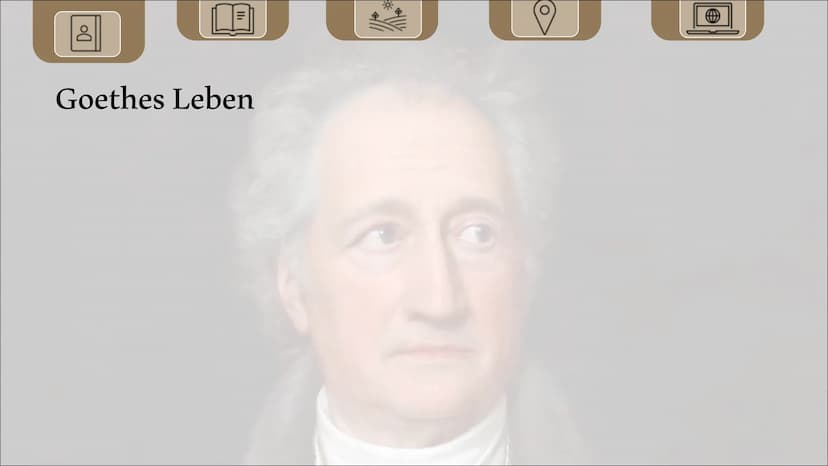 Johann Wolfgang von Goethe
Referat von Allegra Hofmann und Paula Urban Gliederung
Biografie von Goethe
• Seine Werke
Lebzeiten in Weimar
Akt