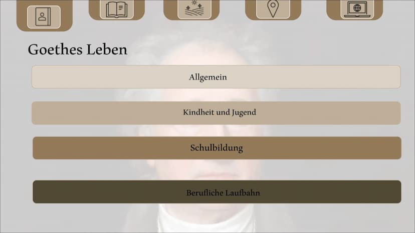 Johann Wolfgang von Goethe
Referat von Allegra Hofmann und Paula Urban Gliederung
Biografie von Goethe
• Seine Werke
Lebzeiten in Weimar
Akt