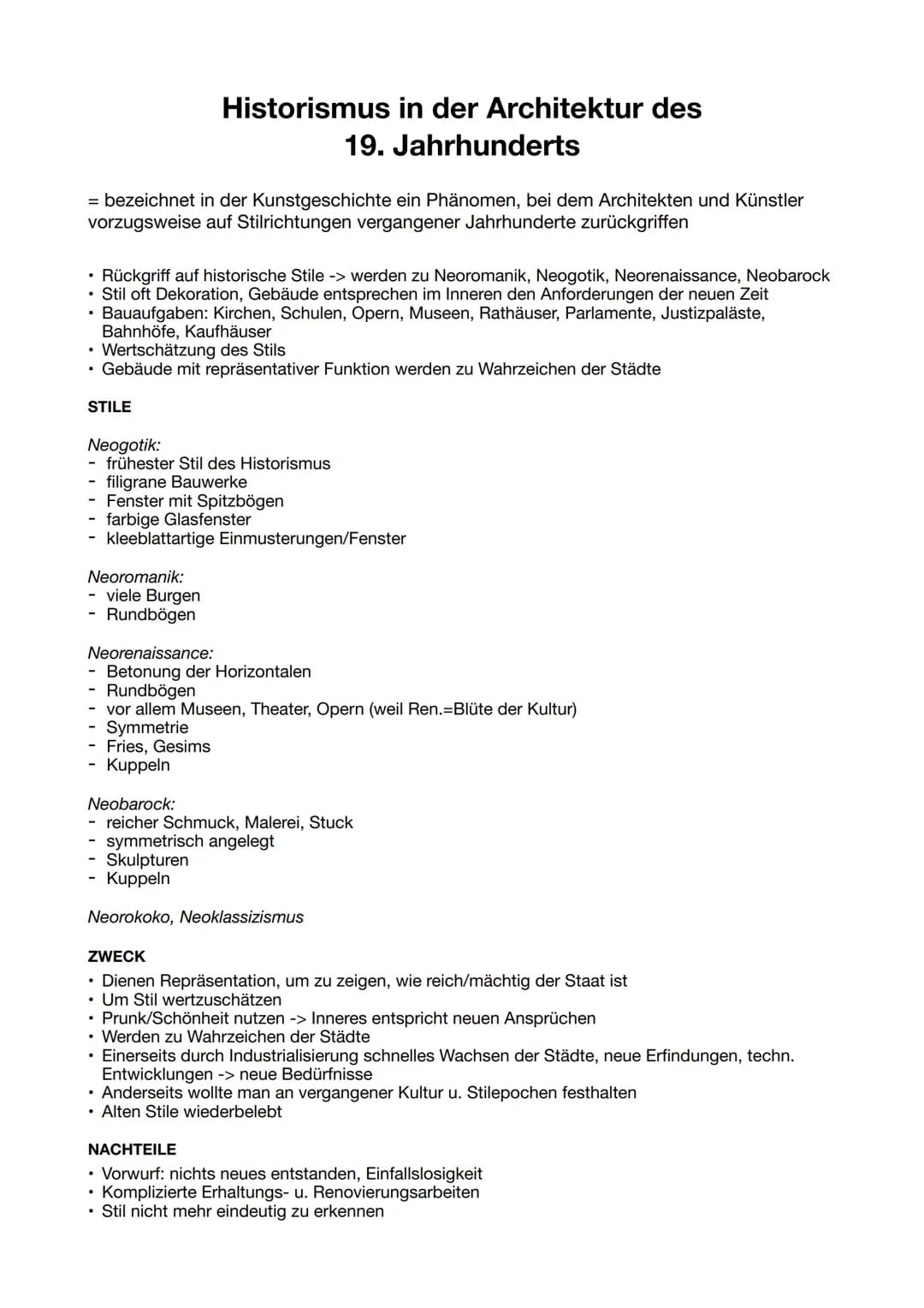= bezeichnet in der Kunstgeschichte ein Phänomen, bei dem Architekten und Künstler
vorzugsweise auf Stilrichtungen vergangener Jahrhunderte 