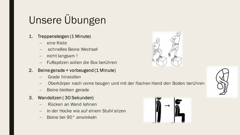 BEINMUSKULATUR
PowerPoint Inhalt
■ Was ist eine Beinmuskulatur
Welche Funktion hat sie
■ Beinmuskulatur im Alltag
Wie wichtig ist die Beinmu