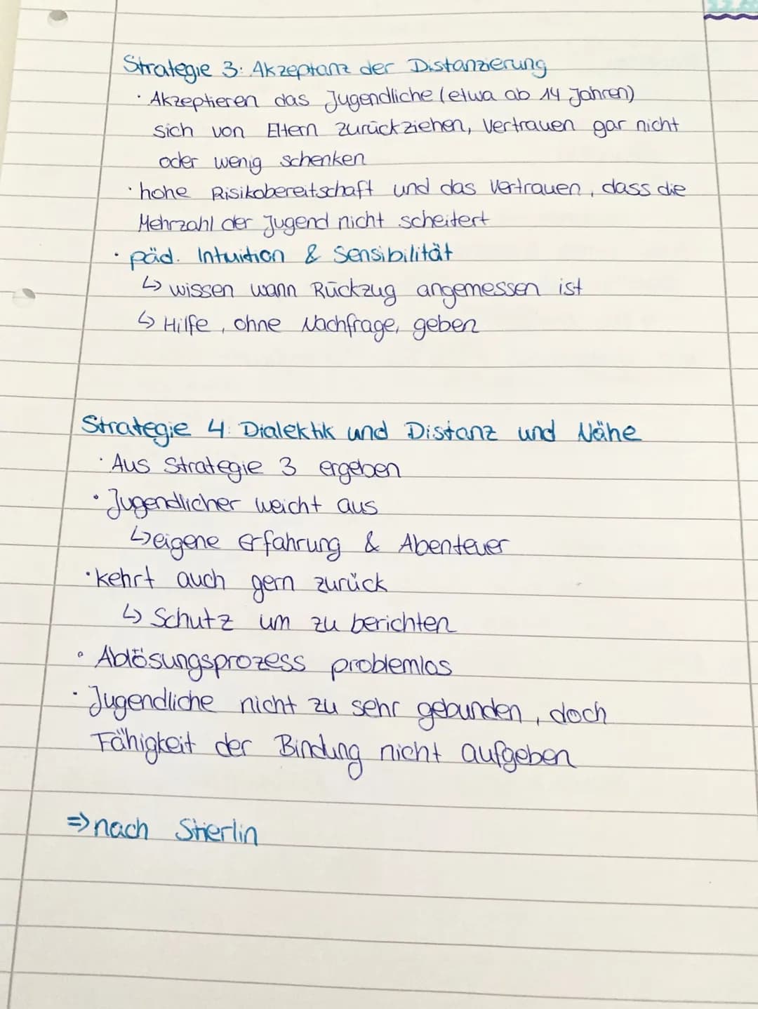 Strategien pål
jeder Pädagoge muss eine auswählen
Strategie 1: Kontrolle:
Erwachsener vollständige verantwortung gegenüber.
Jugend/Kindern
→