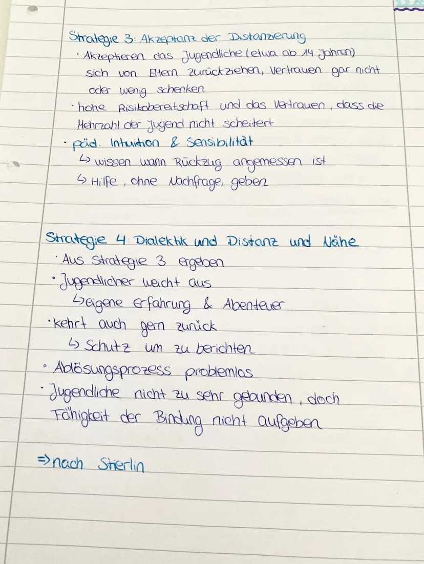 Strategien pål
jeder Pädagoge muss eine auswählen
Strategie 1: Kontrolle:
Erwachsener vollständige verantwortung gegenüber.
Jugend/Kindern
→