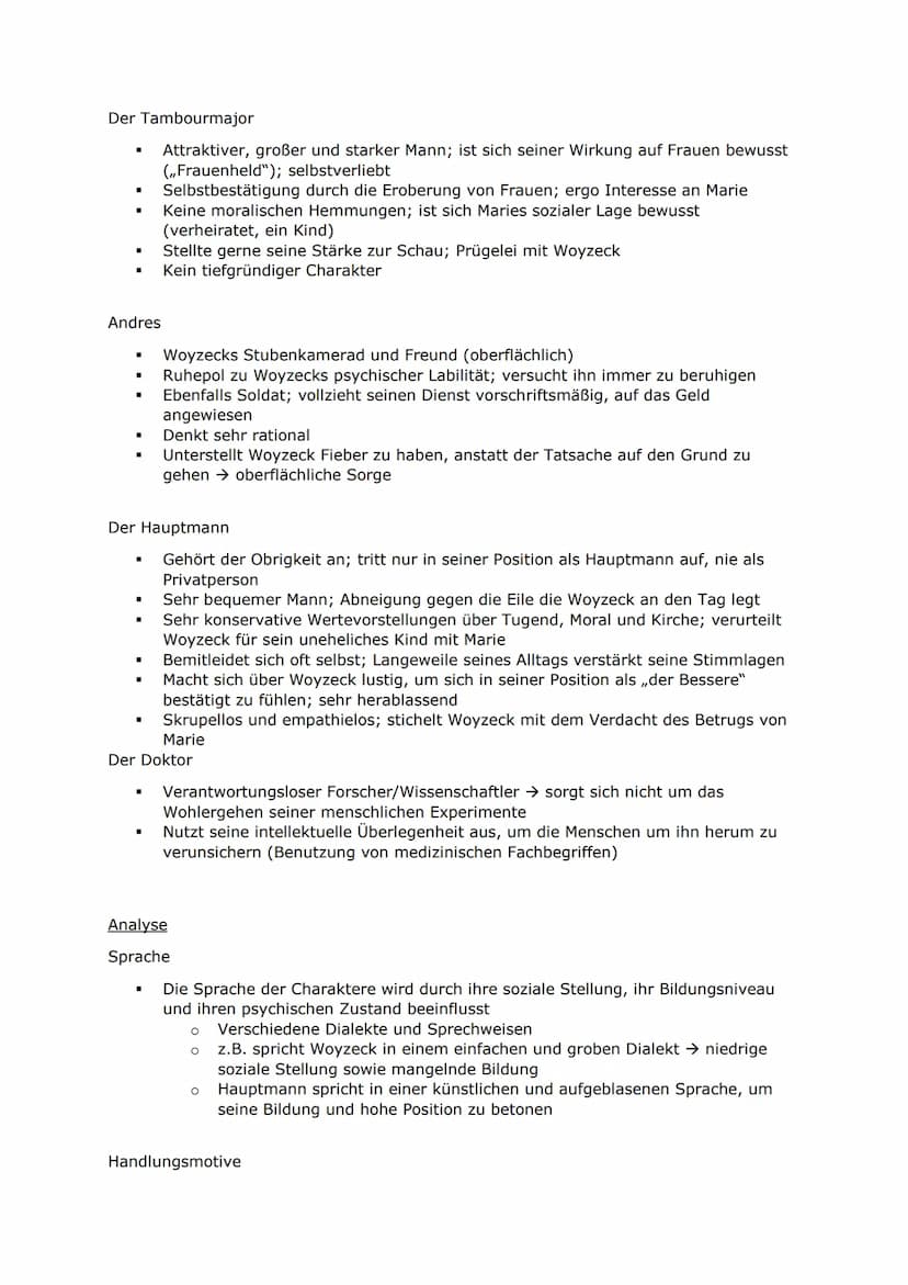 Themenbereich 2: Texte
Thema 1: Dramen aus unterschiedlichen Strukturen und historischen Kontexten
(Woyzeck)
Allgemein
.
Autor: Georg Büchne