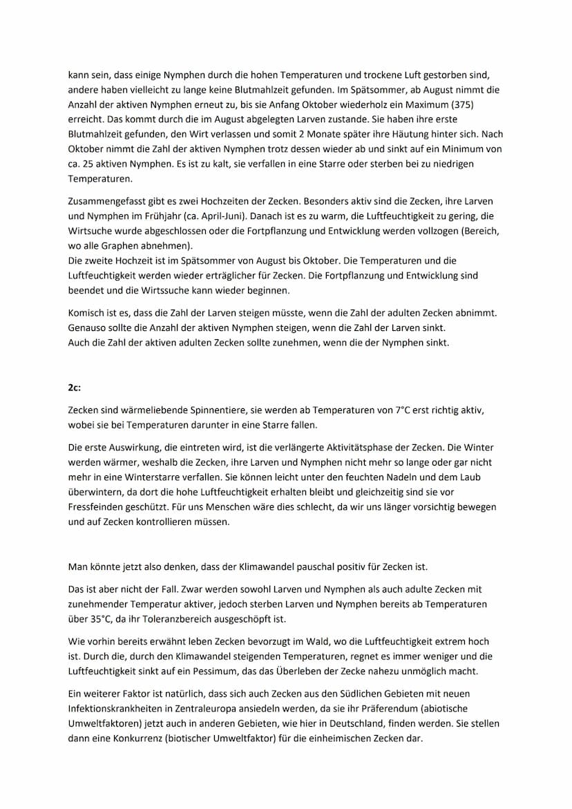 >> LB. S.: 305 NR. 2A-C
Entwicklungszyklus einer Zecke
Häutung
(Dauer: 7 Monate)
Nymphen
saugen Blut
2a:
Nymphe
adulte Zecken
saugen Blut
Hä