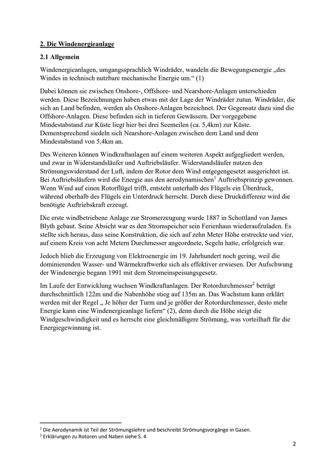 Hausarbeit

Thema: Die Windenergieanlage

Datum: 18.05.2021-22.06.2021

Name: Amandine

Schule:

Klasse: 10cG

Zuständige Lehrkraft: Inhalts