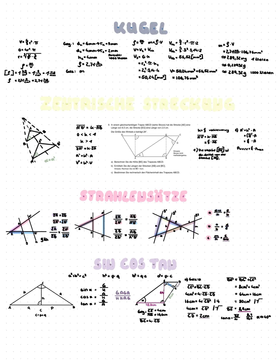 n-mal
Exponent
1 (a+b)² = 0² +2ab+b²
Ges: N₂
of + 2ab + b²
(3ab²)
9a²b²
2.3ab²c4
Roogen: x
Weizen: y
I 29,4x + 12,6x = 43,89
I
x + y = 1,75
