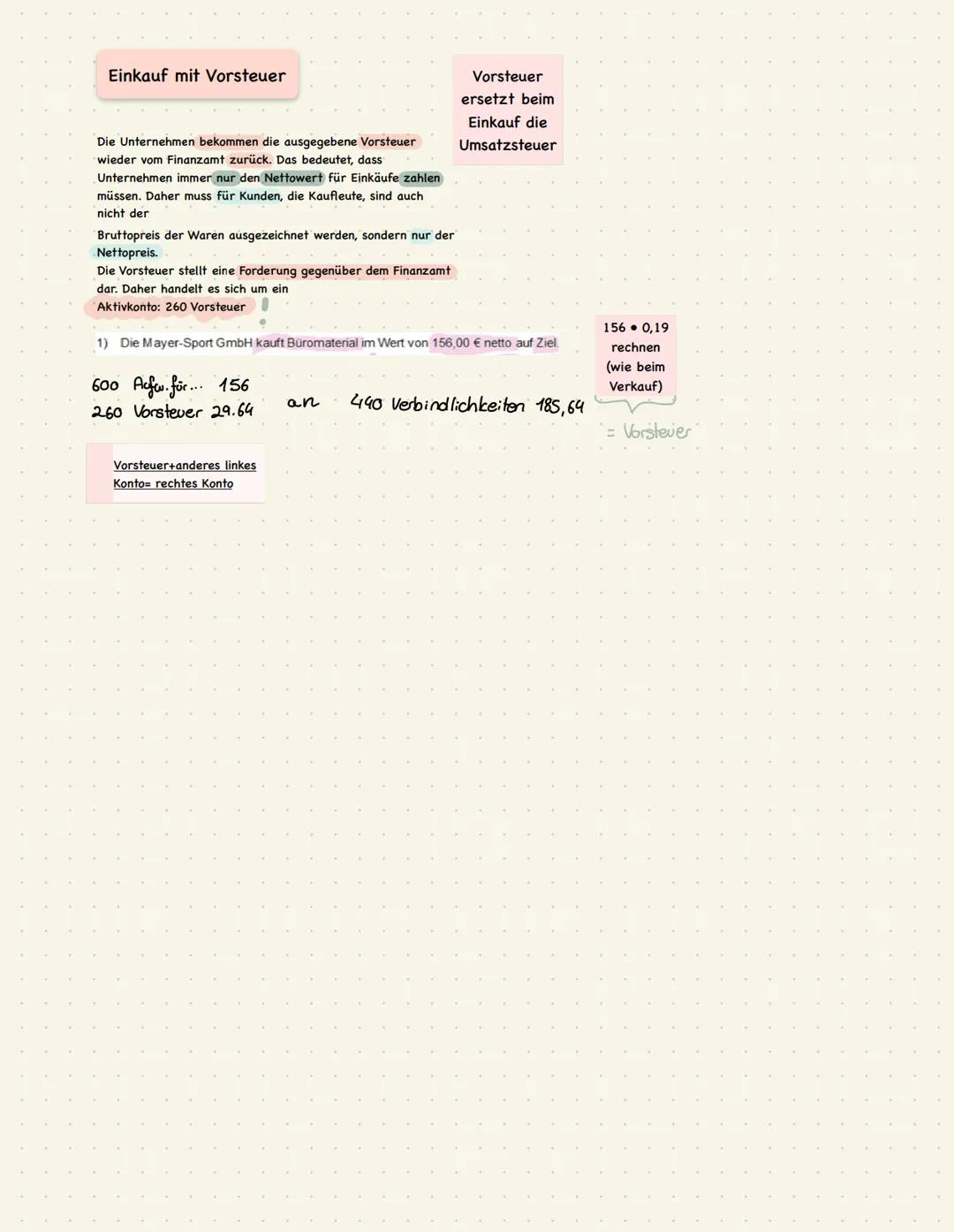 # Verkauf mit Umsatzsteuer

1.1

1) Mayer-Sport verkauft 300 Paar Skier an den Einzelhändler Weber für 2.400 € zuzüglich 19% USt auf
Ziel
2-