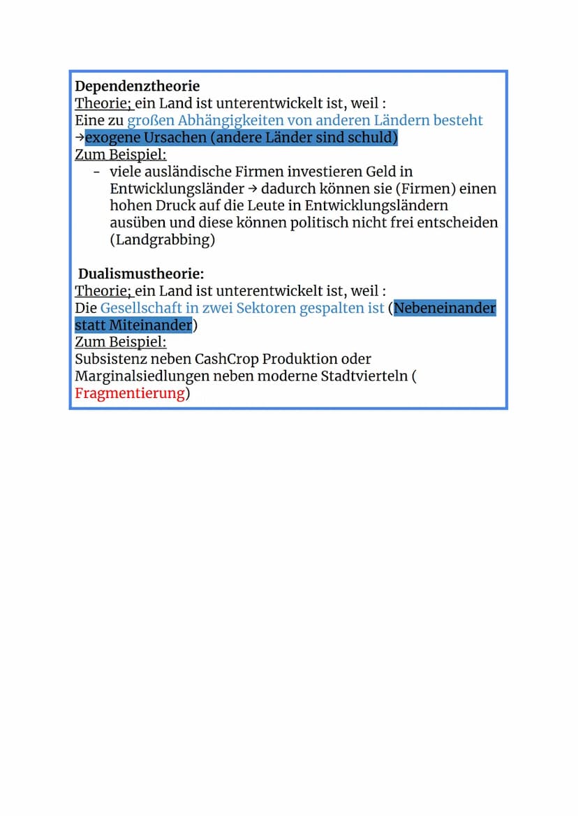 Sozioökonomische Entwicklungsstände von Räumen
Merkmale und Ursachen:
Merkmale:
1. Demographische Indikatoren: Altersaufbau,
Kindersterblich