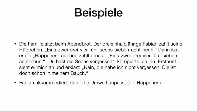 Pädagogik Piaget
Erklärungen und Zusammenfassungen Inhaltsverzeichnis
• Der Kognitivismus
●
Allgemein
Akkomodation und Assimilation
► ,,Wauw