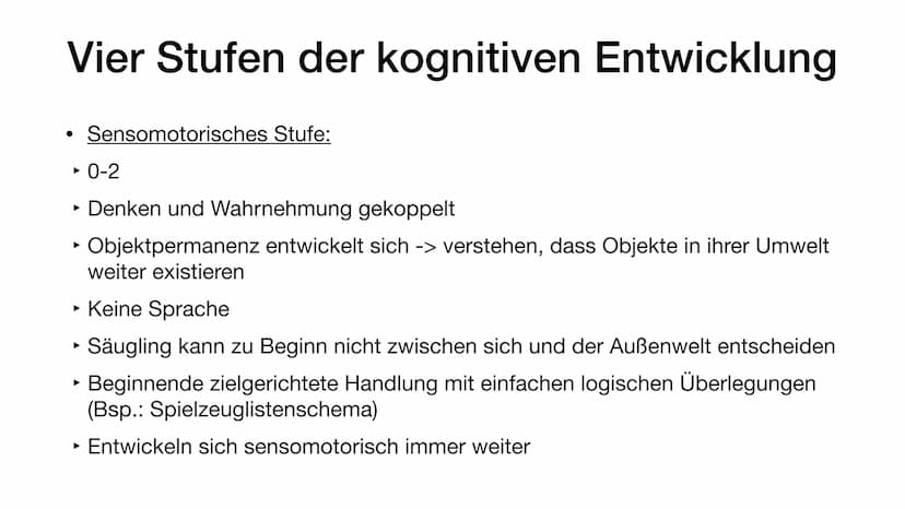 Pädagogik Piaget
Erklärungen und Zusammenfassungen Inhaltsverzeichnis
• Der Kognitivismus
●
Allgemein
Akkomodation und Assimilation
► ,,Wauw