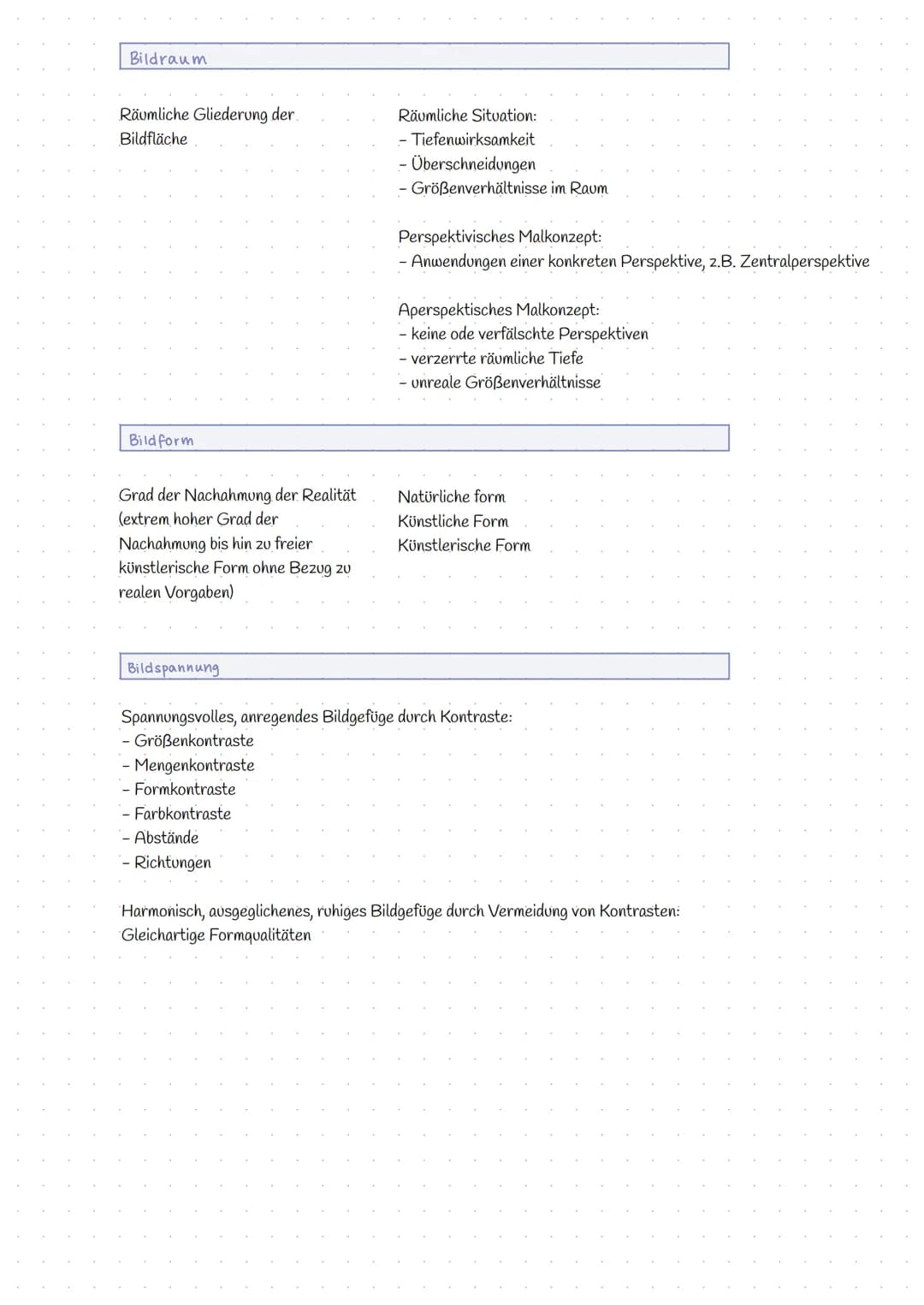 Bildaufbau/Komposition
Format
Kompositionsprinzipien
Kompositionslinien.
Kompositionsfiguren
Bildfarbe
Farbkonzepte
Farbkontraste
Funktion d