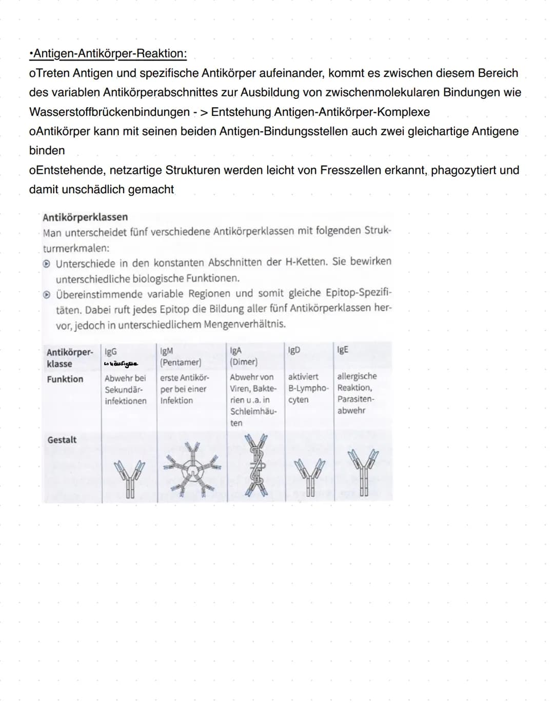 Immunbiologie
Grundlagen des Immunsystems
= Teilbereich der Biologie, der sich mit biologischen und biochemischen Grundlagen der
körperliche