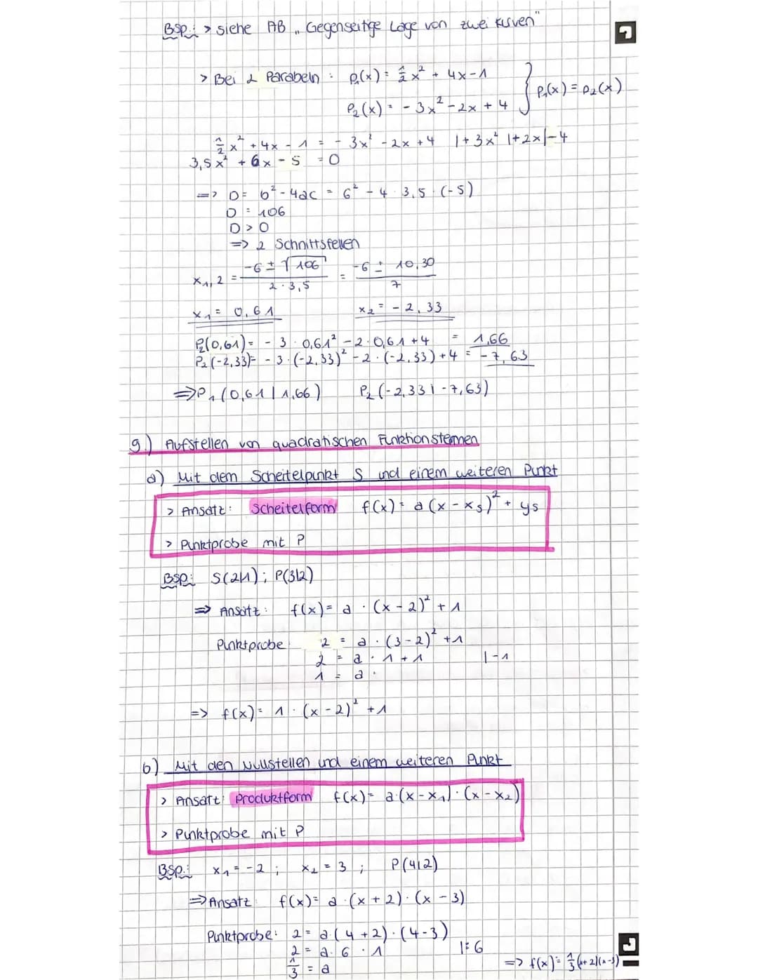 TT Quadratische Funktionen
4.) Stationsarbeit (siehe eigene Aufschriebe)
2) Die vormal parabel
Die Funktion
f(x) = x² heißt Normalparabel
Si