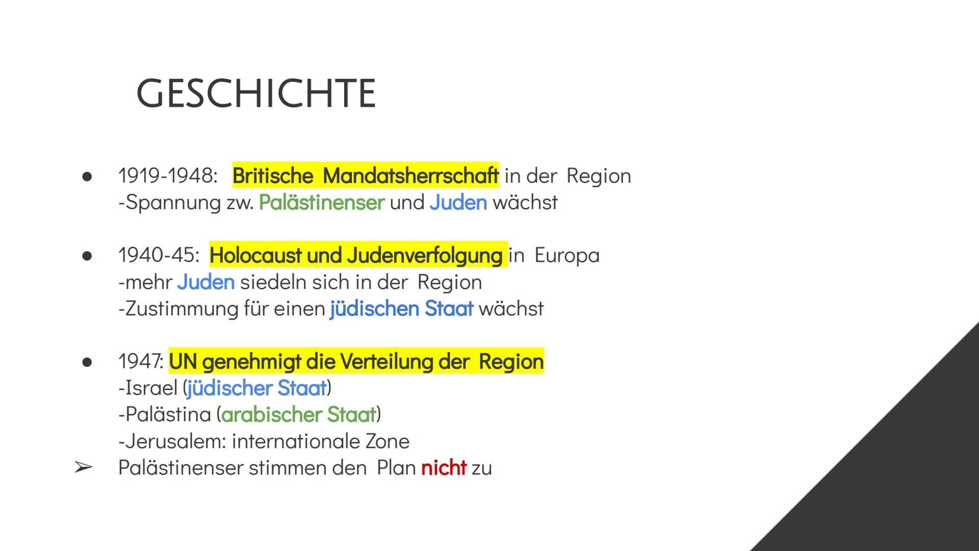 M2
RS M6
MIN M3
شة سمكرة + 3 .
0599-484012
EAE I
111
TIL
M4 NAHOSTKONFLIKT
Israel und Palästina INHALT
01
02
03
04
GESCHICHTE
Entstehung des