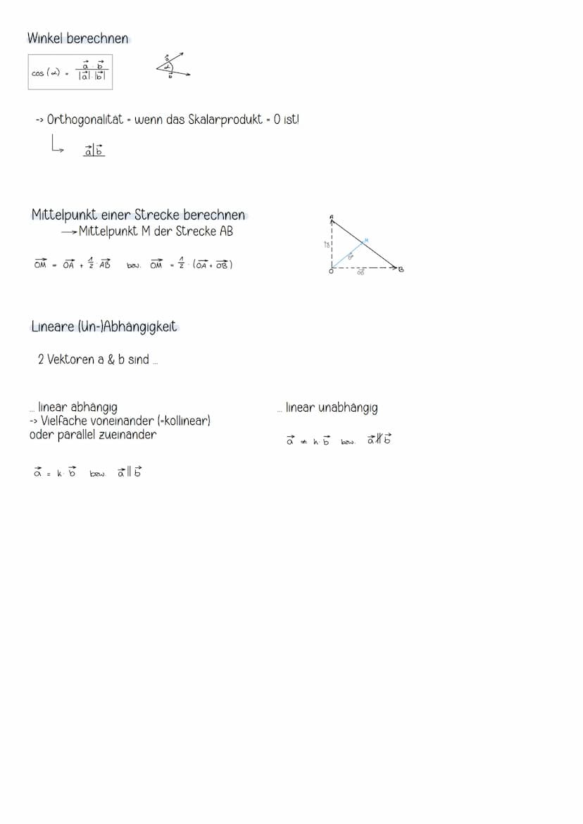 O
Mathe
X=
VEKTORGEOMETRIE
b
a² + b² = c²
M = (x₁+x²₁ 4₁ +²4₂)
2
)
h
- b ± √√√b²-4ac
29
S
b
A=bh
S
V = S³
y=mx+b 15:19
a Geometrie
- Vektor,