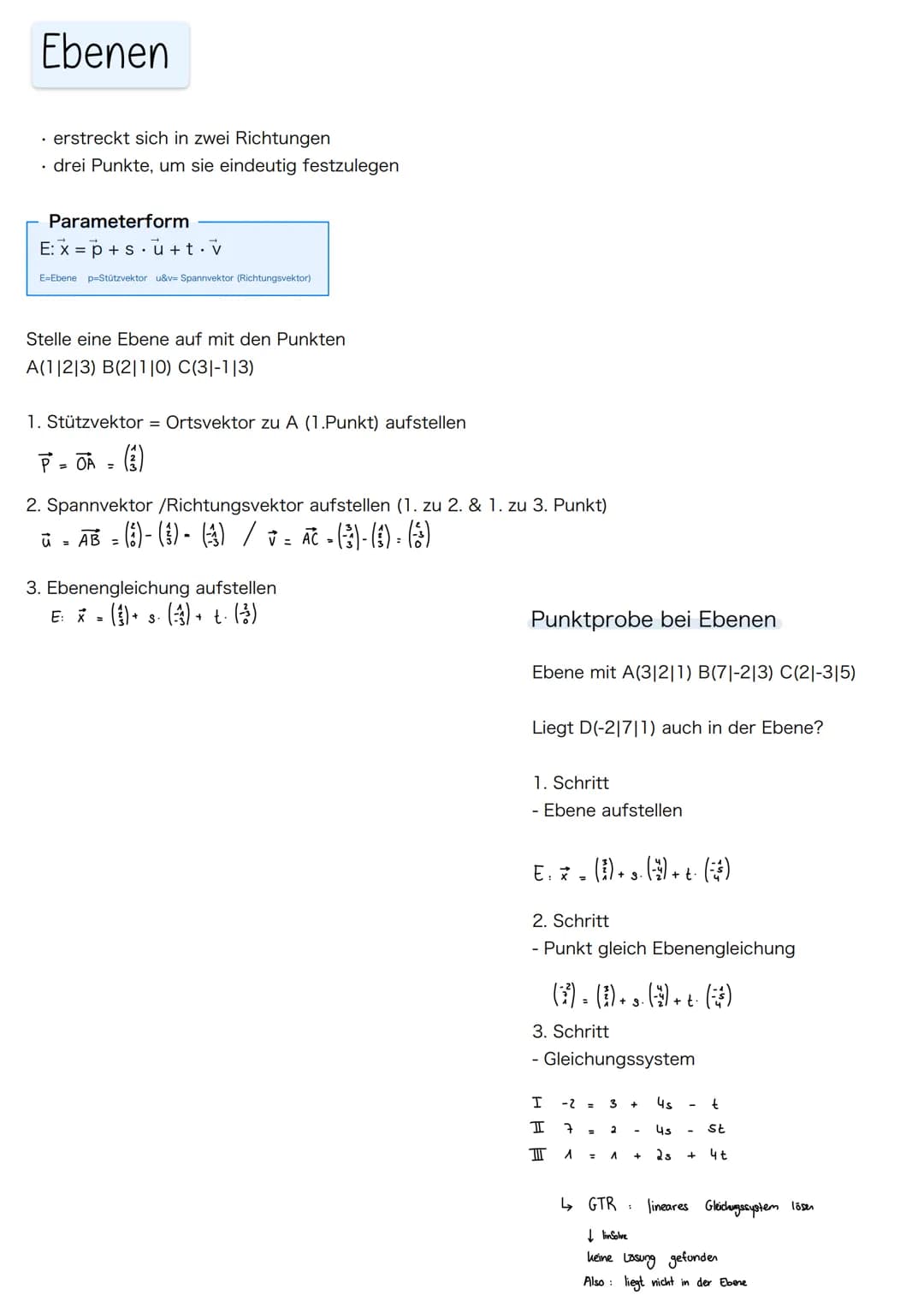 O
Mathe
X=
VEKTORGEOMETRIE
b
a² + b² = c²
M = (x₁+x²₁ 4₁ +²4₂)
2
)
h
- b ± √√√b²-4ac
29
S
b
A=bh
S
V = S³
y=mx+b 15:19
a Geometrie
- Vektor,