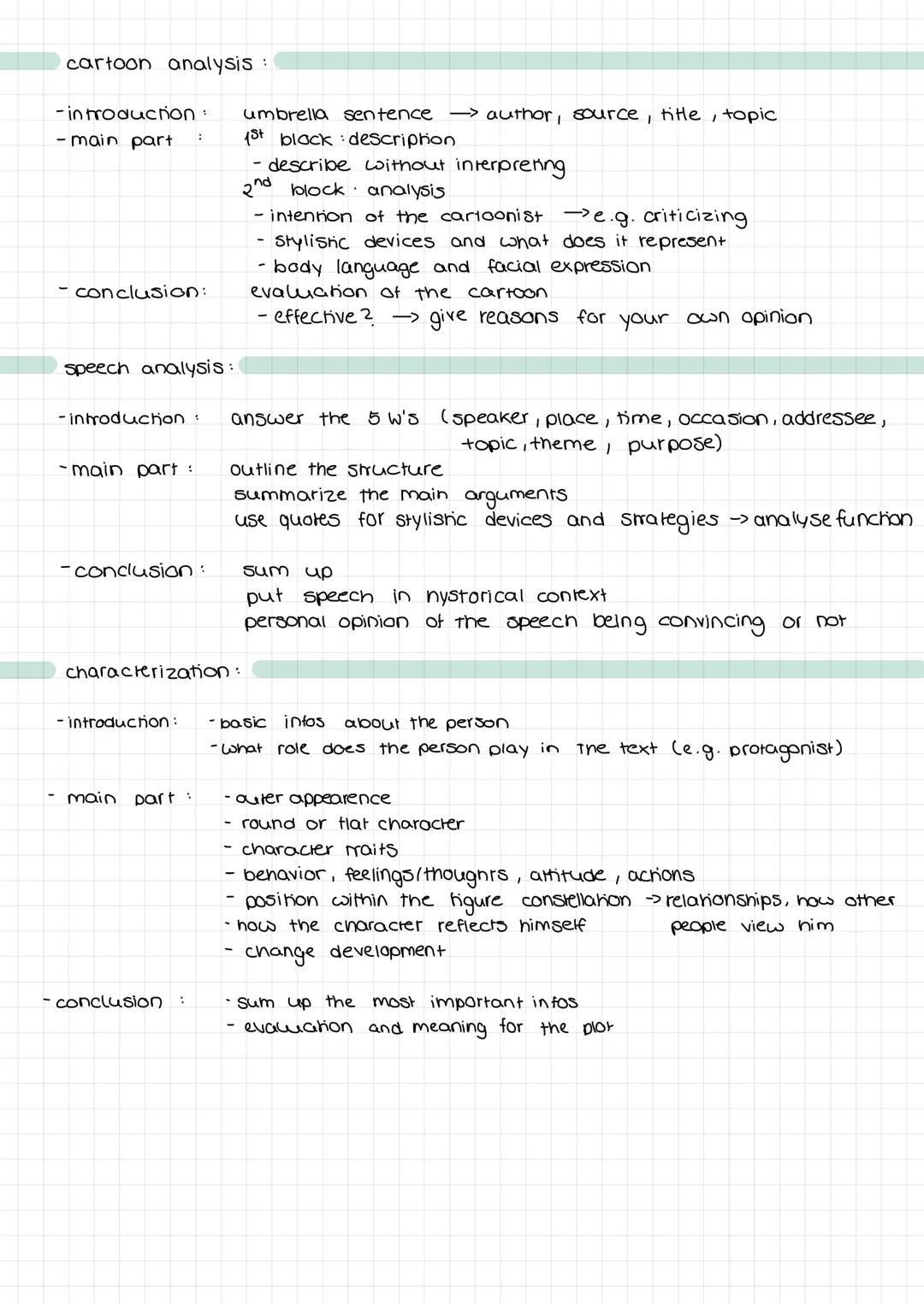 Englisch Operatoren
-
mediation:
about 1/3 of the original text.
use the simple present
- adapt your style based on who it is addressed.
-
d