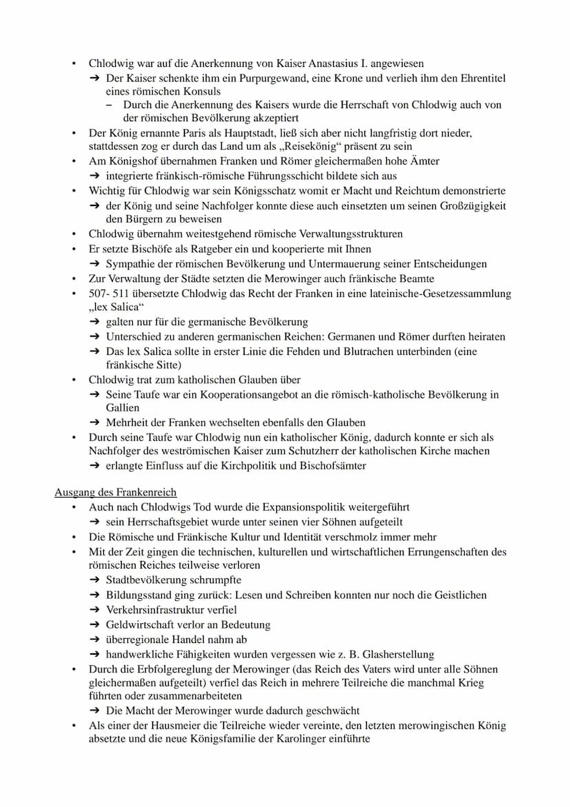 1.1. Ursachen der Völkerwanderung
1.2. Verlauf der Völkerwanderung
2.1. Einwanderung der Westgoten ins römische Reich
2.2. Integration der W