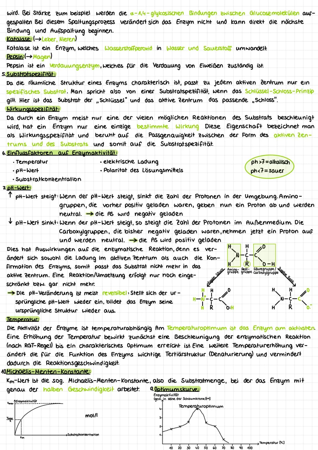 N7VMAT!!/
en 2 y matik
LINZII TALLIN
1. Denaturierung:
Der Prozess, bei dem ein Protein seine natürliche Konfirmation verliert, wodurch es b