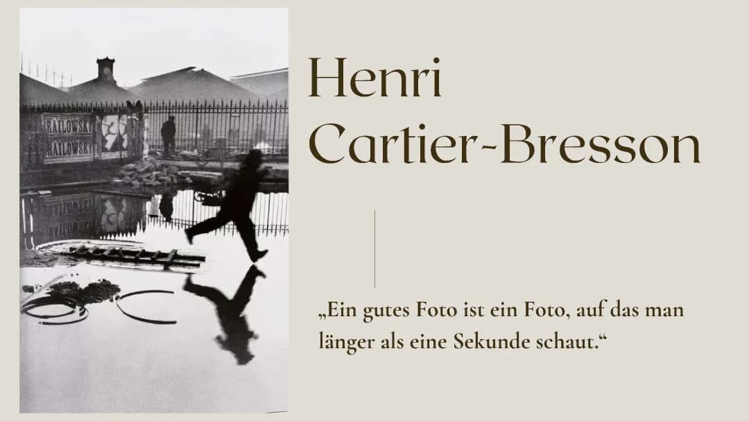Henri Cartier Bresson