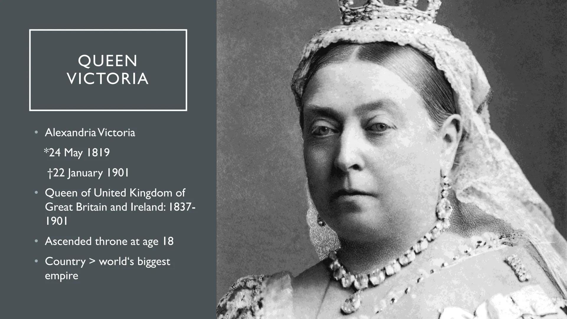 VICTORIAN BRITAIN OVERVIEW
70
TADID
Queen Victoria
Victorian Era
●
●
Society
Religion and Science
Politics
The Industrial Revolution
●
What 