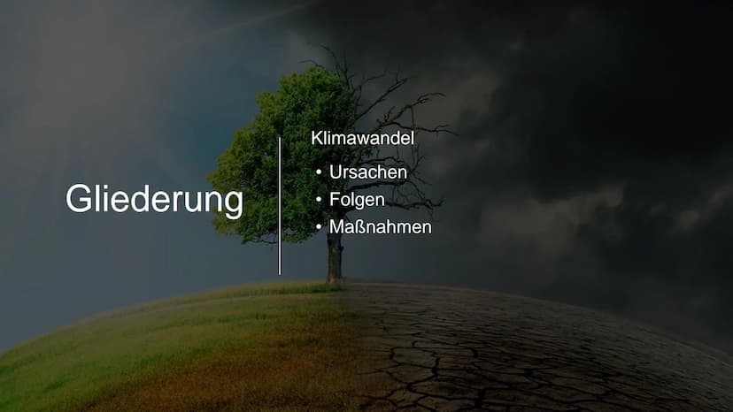 Klimawandel
Louis, Pauline, Lina
WBS Projektprüfung
05.05.2022 Gliederung
Klimawandel
Ursachen
Folgen
Maßnahmen
●
● Ursachen
DEVE
20 233-FO 
