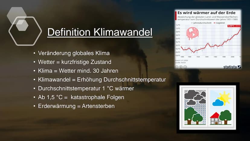 Klimawandel
Louis, Pauline, Lina
WBS Projektprüfung
05.05.2022 Gliederung
Klimawandel
Ursachen
Folgen
Maßnahmen
●
● Ursachen
DEVE
20 233-FO 