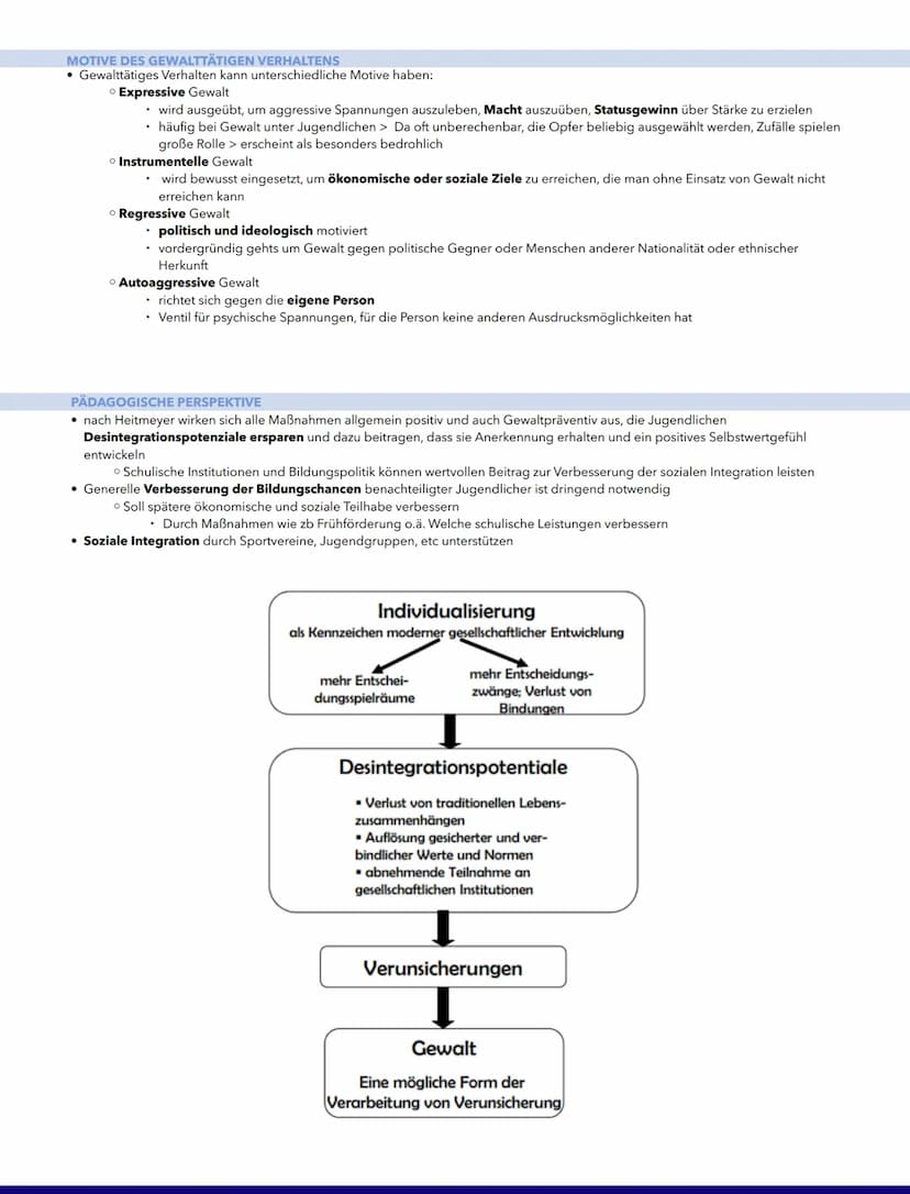 1.9 Unzureichende Identitätsentwicklung am Beispiel von
aggressivem Verhalten nach W. Heitmeyer
KERNGEDANKEN
• sozialpsychologischer Erkläru