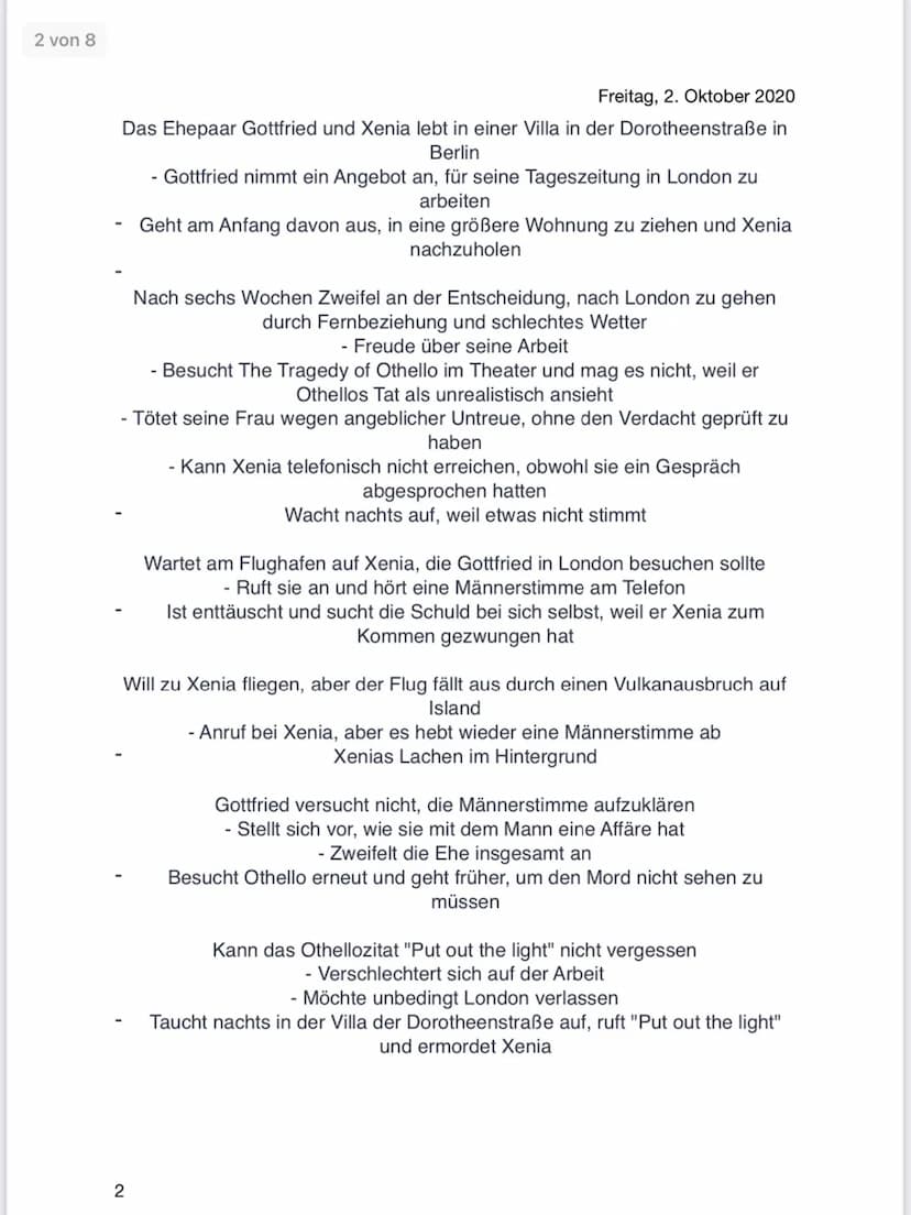 Das Haus in der Dorotheenstraße
Der Dramaturg und Schriftsteller Hartmut Lange gilt als >Meister der Novelle«<. Eines seiner
bekanntesten We