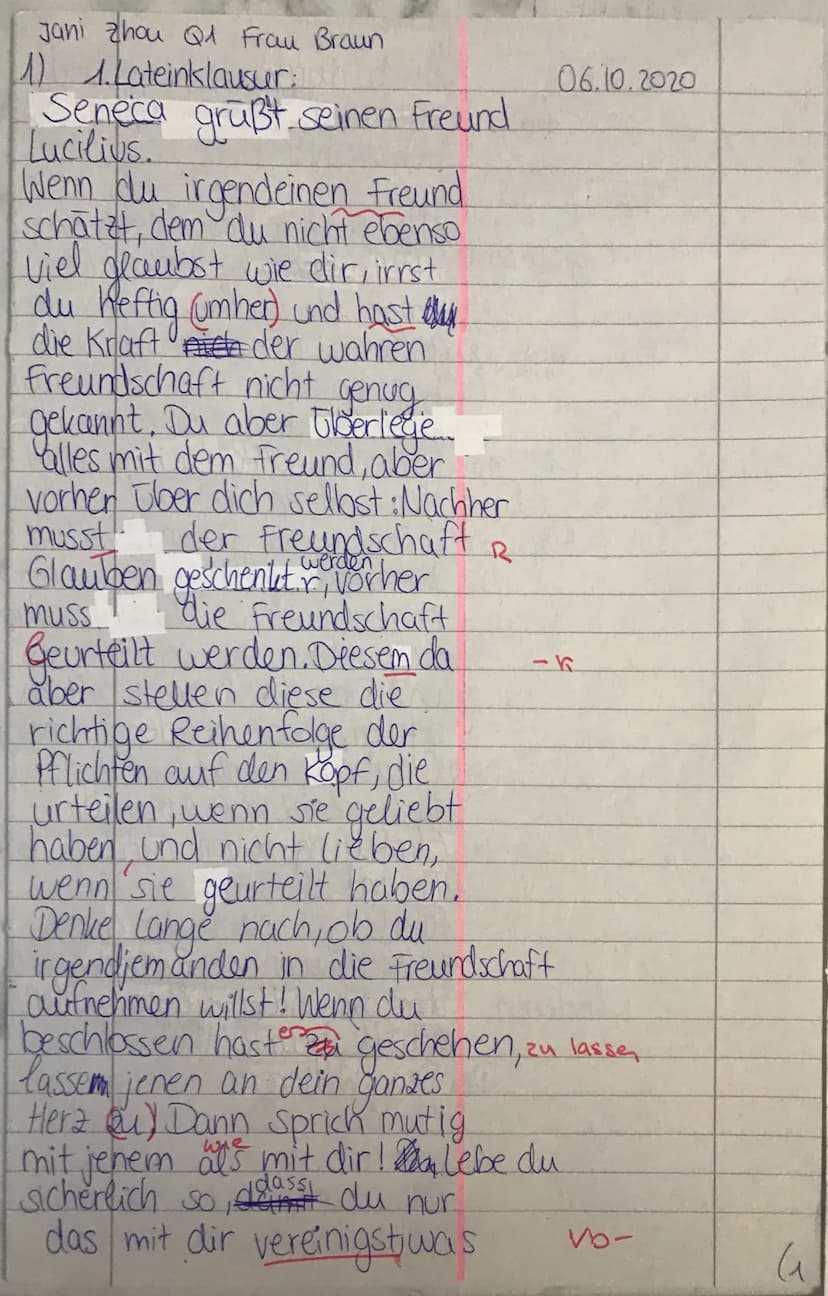 um zur ratio perfecta zu
gelangen. Werte wie Tugend,
also
die sittliche Vollkommenheit,
spielen in der stoischen
Philosoplice eine große Rol
