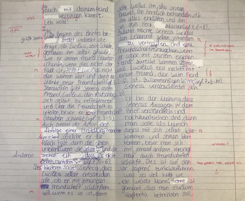um zur ratio perfecta zu
gelangen. Werte wie Tugend,
also
die sittliche Vollkommenheit,
spielen in der stoischen
Philosoplice eine große Rol